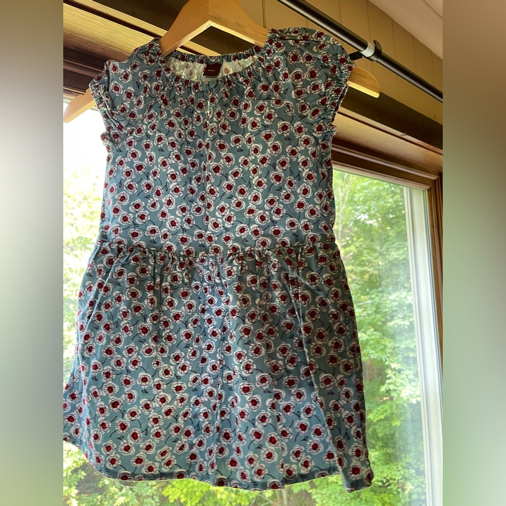 Dress size 5 brand tea light corduroy fabric.